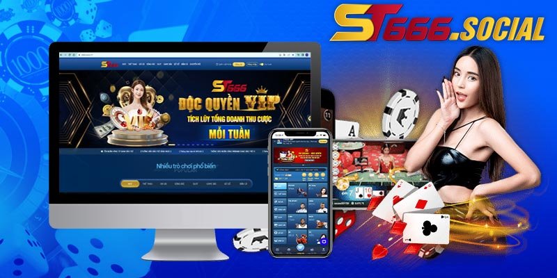 Giao diện ST666 Casino - cực thu hút và hấp dẫn