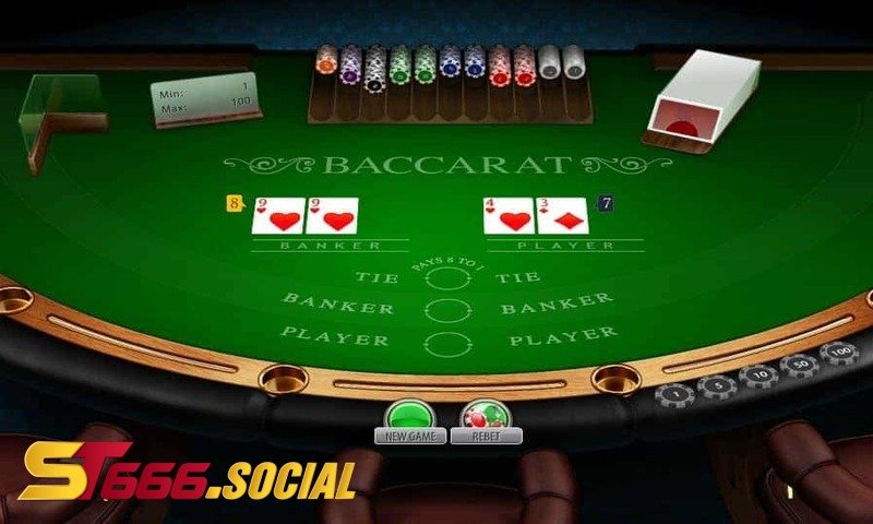 Cách chơi Baccarat đơn giản