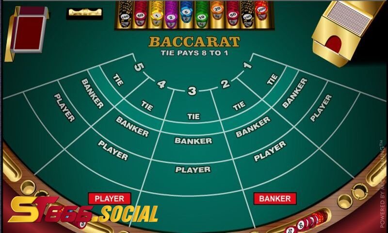 Luật chơi game Baccarat