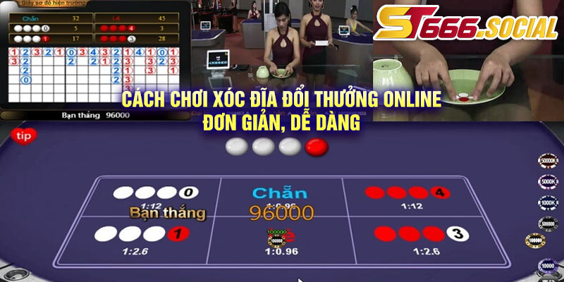 Cách chơi xóc đĩa đổi thưởng online đơn giản, dễ dàng