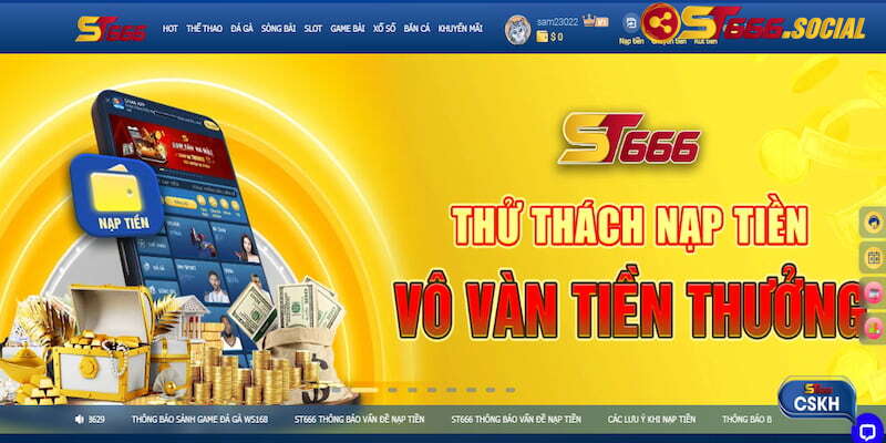 ST666 là nhà cái online có tiếng tăm trên thị trường 